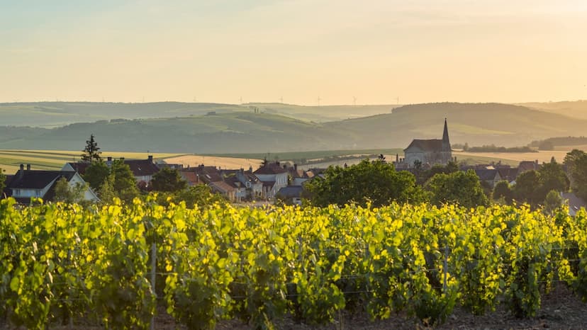Vue de la côte de auxerre